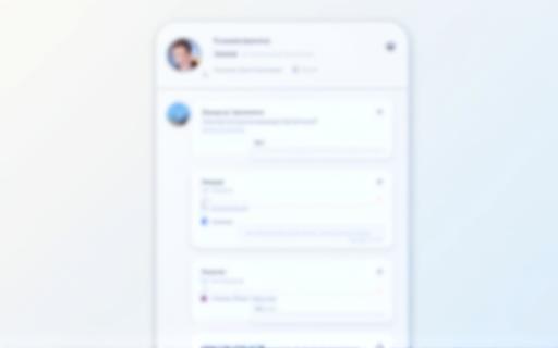 Screenshot of a friendly customer support chatbot interface